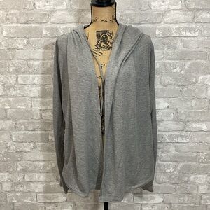 Sketchers Grey Hooded Wrap